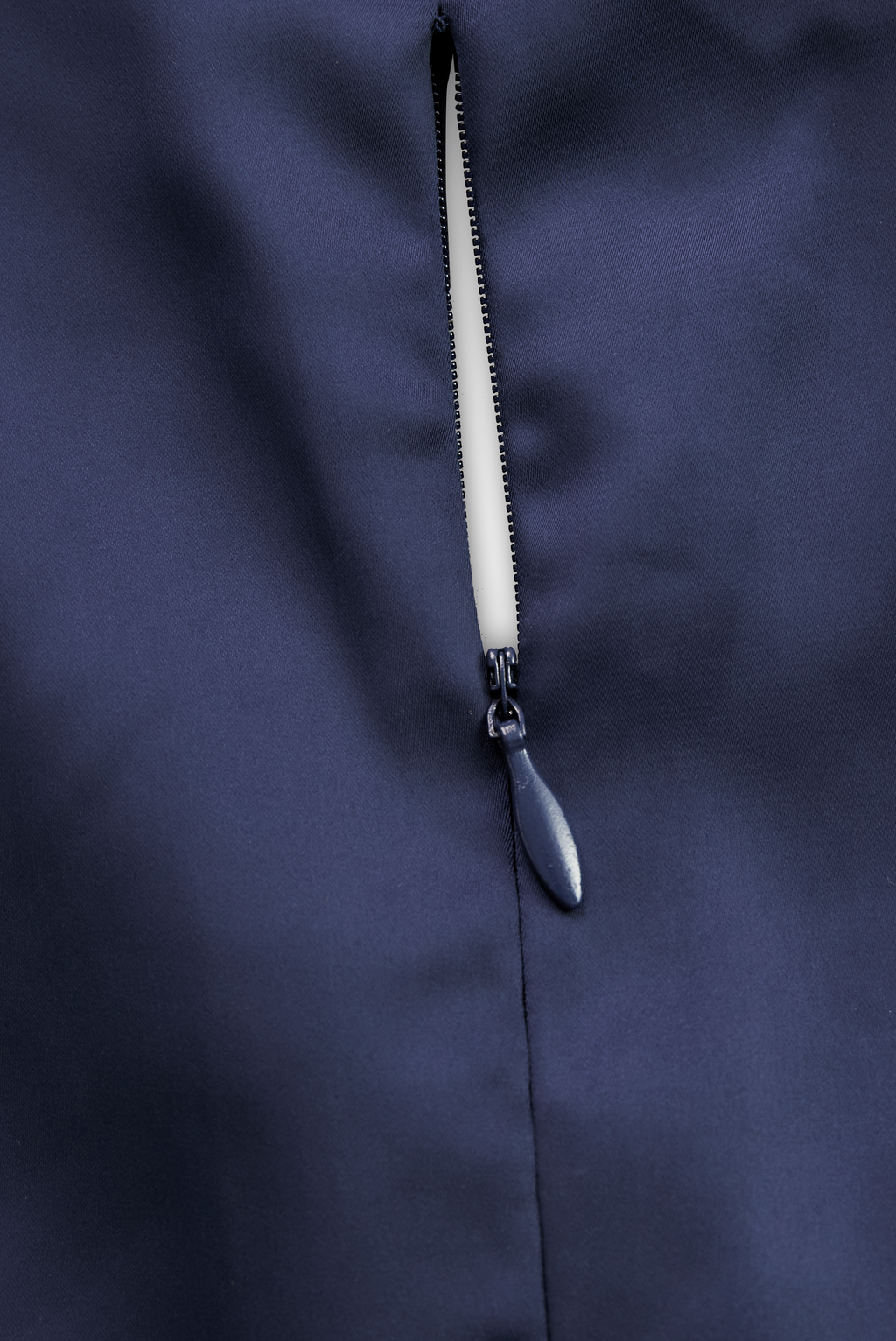 Black Satin Midi Dress | Draped Shawl Collar | Vintage-Inspired Elegance | Soft Luster Finish