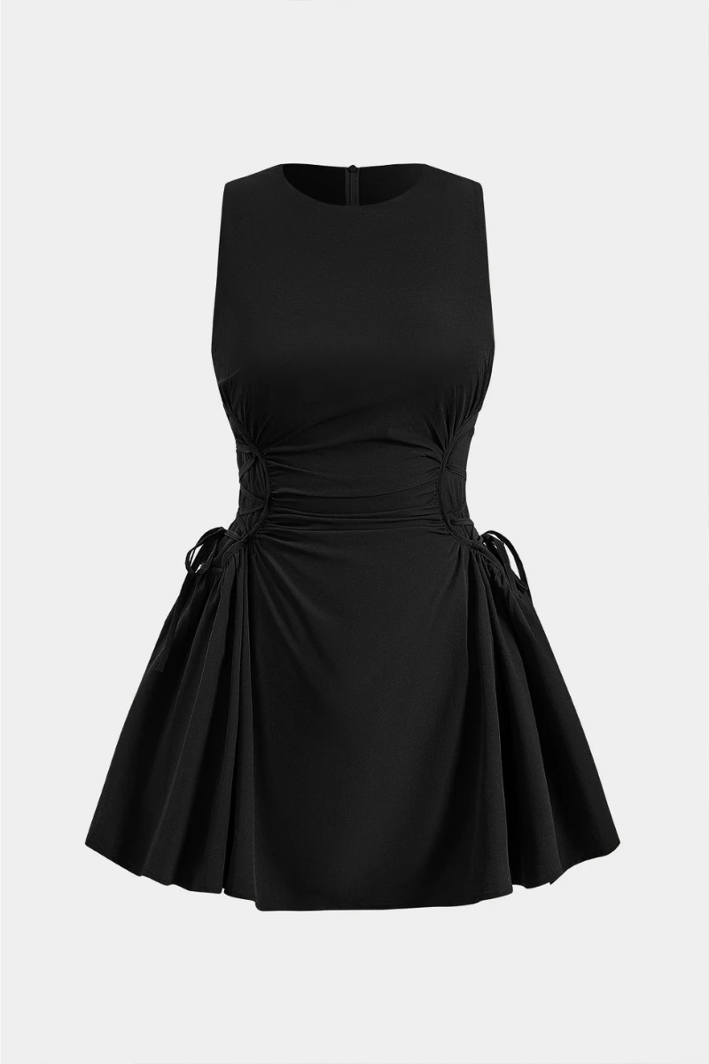 Elara Ruched Mini Dress