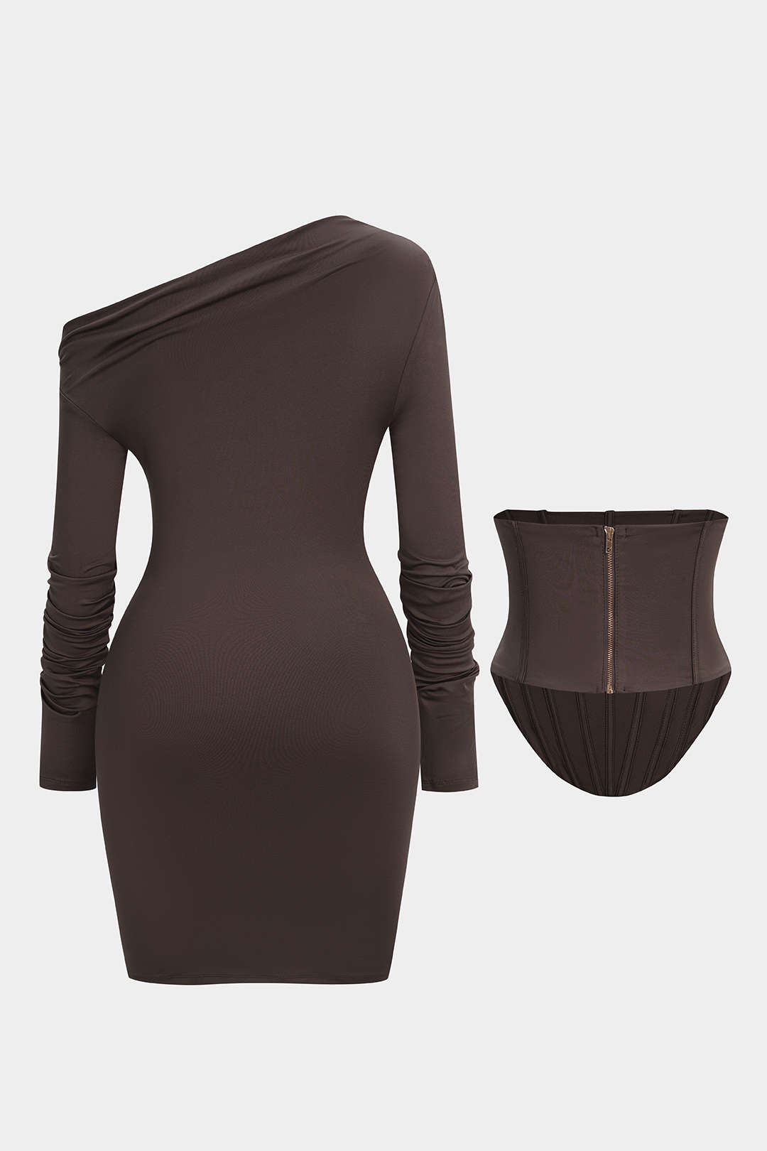 Calista Off Shoulder Corset Mini Dress