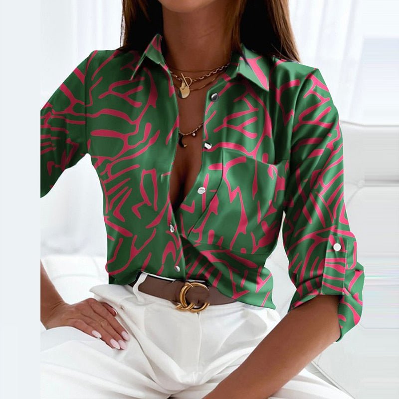 Women’s Classic Collared Blouse | Elegant Fit | Timeless Style