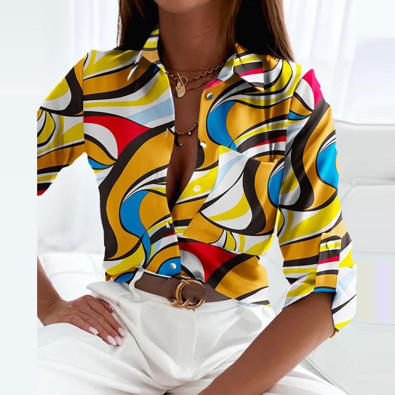 Women’s Classic Collared Blouse | Elegant Fit | Timeless Style