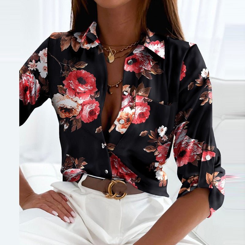Women’s Classic Collared Blouse | Elegant Fit | Timeless Style