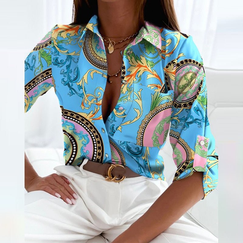 Women’s Classic Collared Blouse | Elegant Fit | Timeless Style